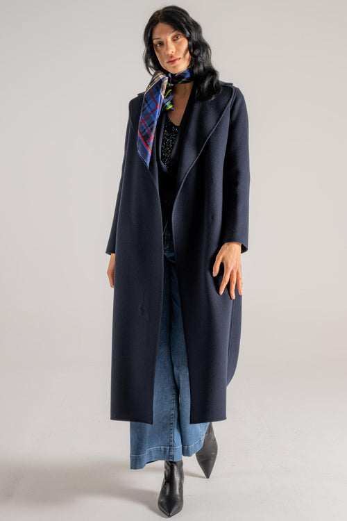 Cappotto Blu Donna - 2