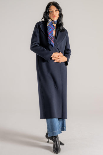 Cappotto Blu Donna - 4