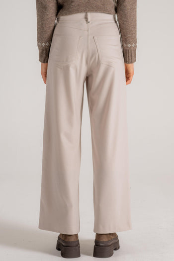 Pantalone Beige Donna - 4