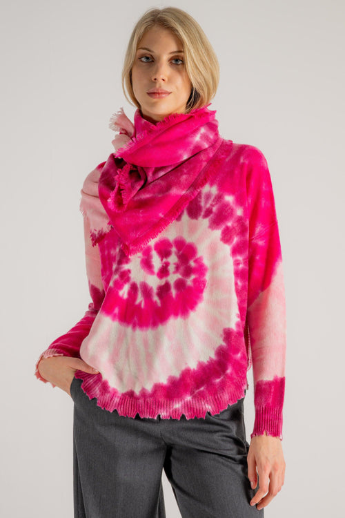 Maglia Girocollo Rosa Donna