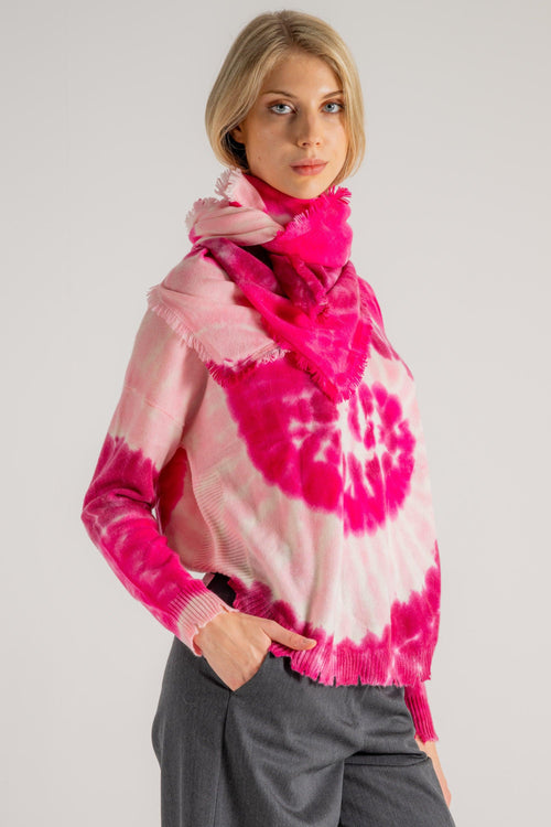 Maglia Girocollo Rosa Donna - 2