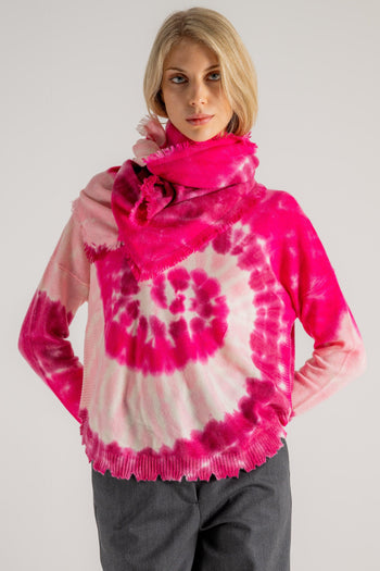 Maglia Girocollo Rosa Donna - 3