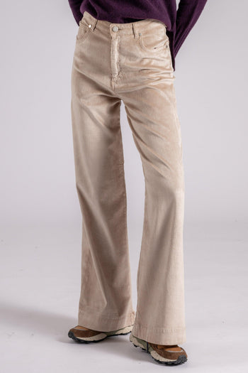 Pantalone 50% Cotone 58% Viscosa 2% Elastam Rosa - 3