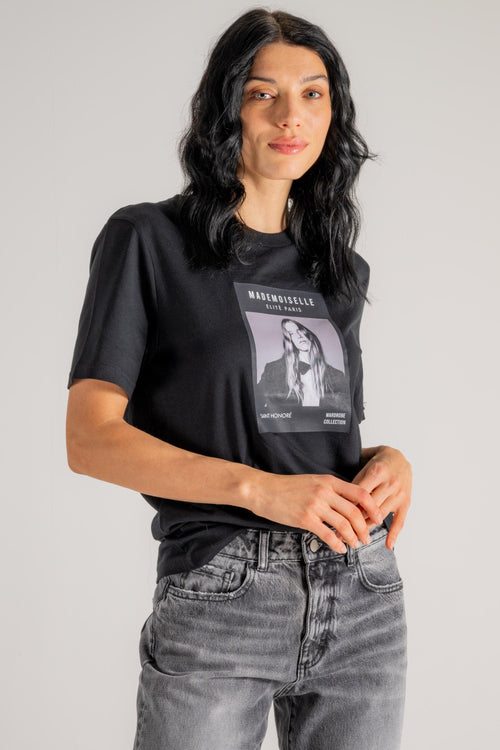 T-shirt Madamoiselle Nero Donna - 2