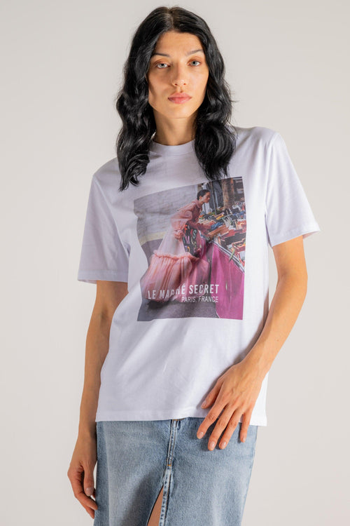 T-shirt Madamoiselle Nero Donna