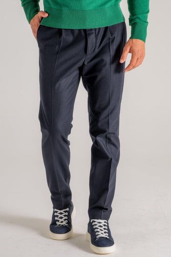 Pantalone New Chino 1p Blu Uomo - 3