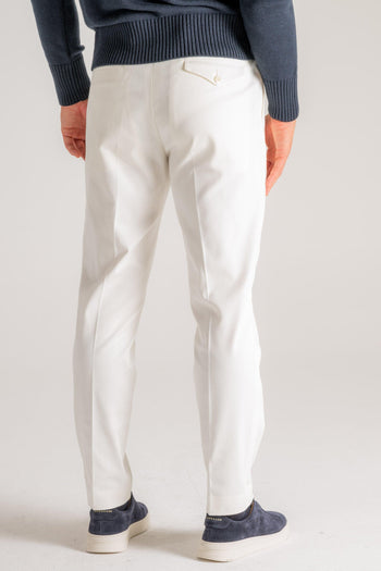 Pantalone New Chino 1p Bianco Uomo - 5