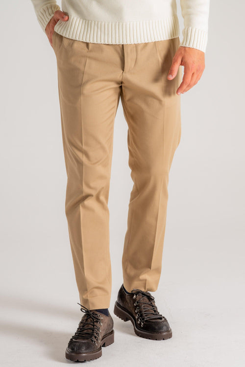 Pantalone New Chino 1p Beige Uomo