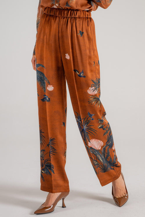 The Sacred Forest Pants Marrone Donna - 2