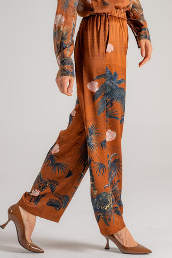 The Sacred Forest Pants Marrone Donna - 3