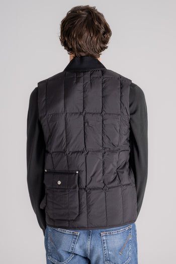 Work W-zip Lib Down Vest Nero Uomo - 6