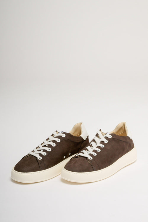 Sneakers Batik Marrone Uomo - 2