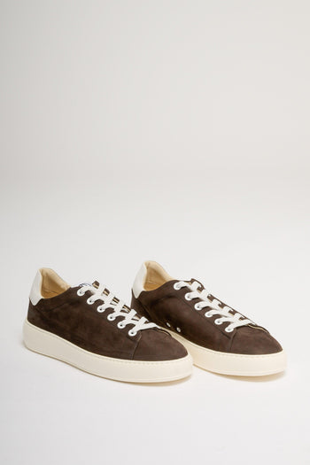 Sneakers Batik Marrone Uomo - 3