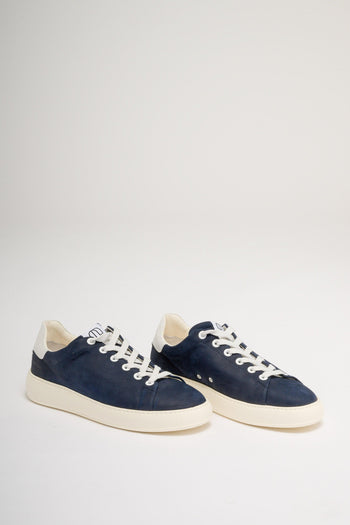 Sneakers Batik Blu Uomo - 3