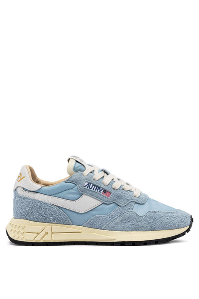 Sneakers Reelwind Low Pelle/Tessuto Azzurro