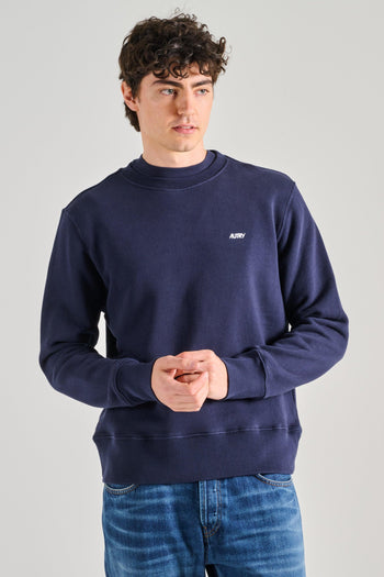 Felpa Main Cotone Blu - 2