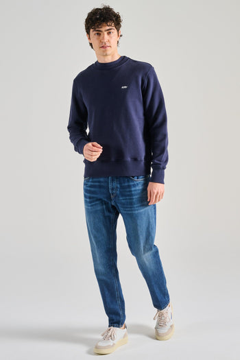 Felpa Main Cotone Blu - 3