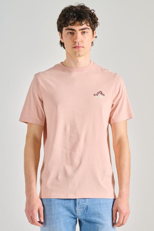 T-shirt Main Cotone Rosa