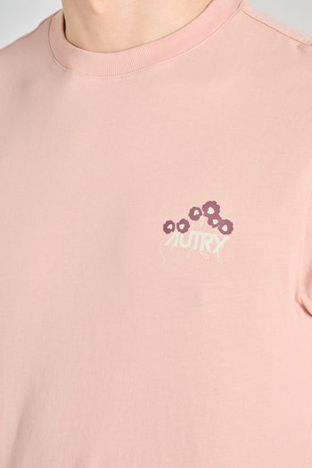 T-shirt Main Cotone Rosa - 4