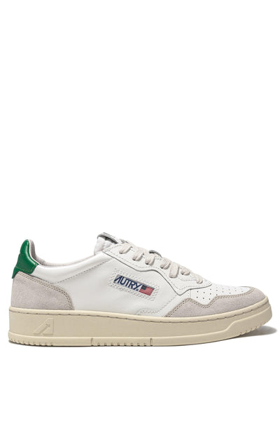 Sneakers Medalist Low Man Leat Suede Bianco Uomo