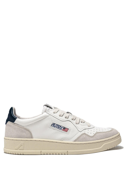 Sneakers Medalist Low Man Leat Suede Bianco Uomo