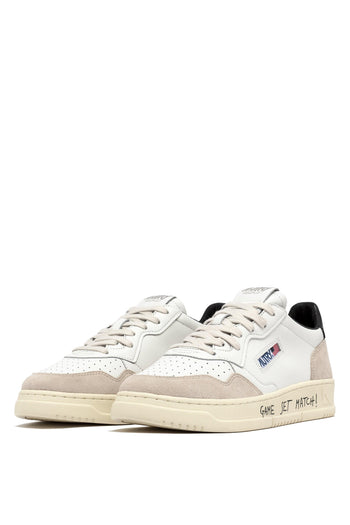 Sneakers Medalist Low Man Match Suede Bianco Uomo - 2