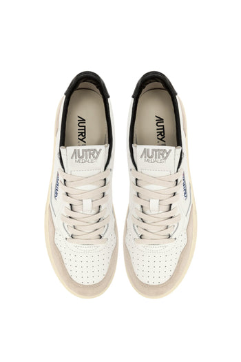 Sneakers Medalist Low Man Match Suede Bianco Uomo - 5