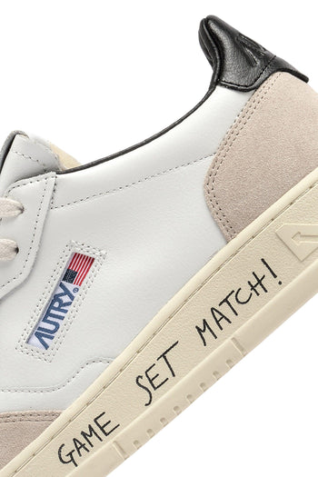 Sneakers Medalist Low Man Match Suede Bianco Uomo - 6