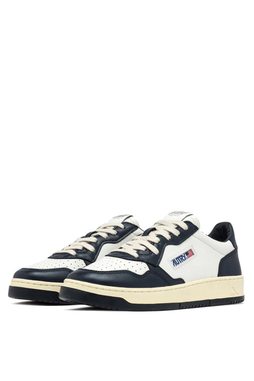 Sneakers Medalist Low Man Leat Leat Blu Uomo - 2