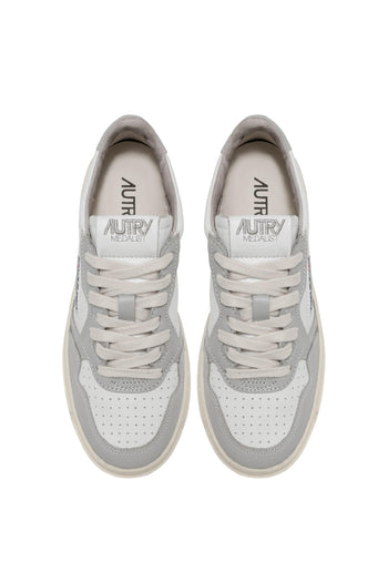 Sneakers Medalist Low Man Leat Leat Grigio Uomo - 3