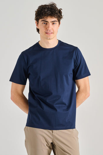 T-Shirt Jersey Stretch Blu - 2