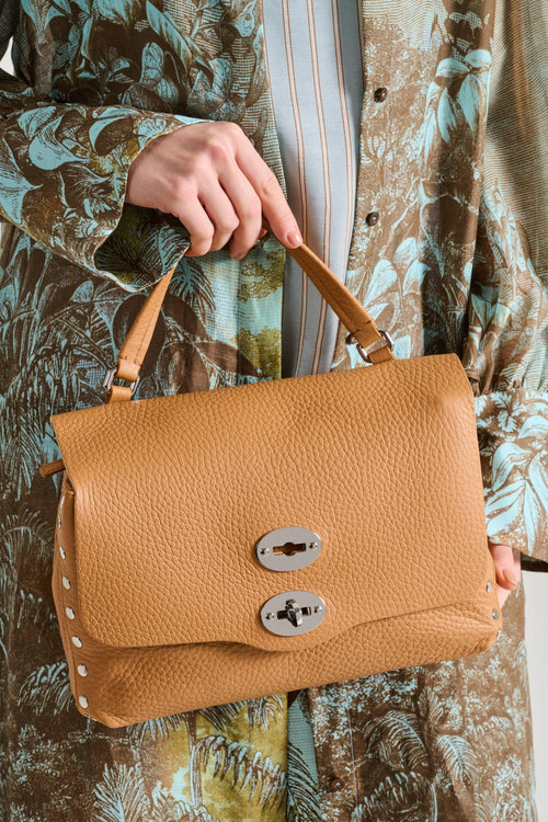 Borsa Postina Centauro Pelle Marrone