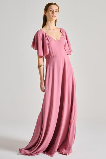 Abito Tessuto Rosa - 2