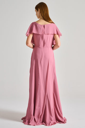 Abito Tessuto Rosa - 3