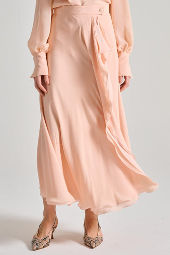 Gonna Tessuto Rosa - 2