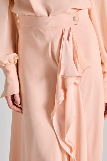 Gonna Tessuto Rosa - 5