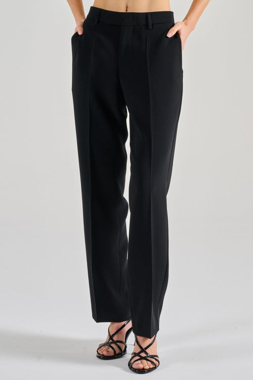 Pantaloni Tessuto Nero