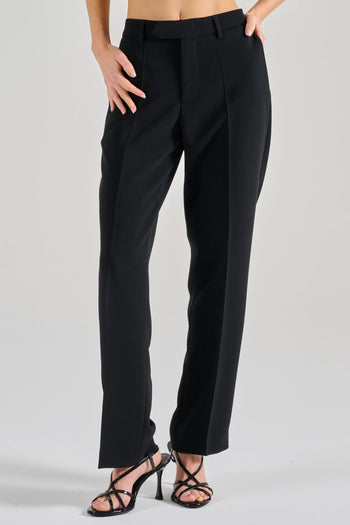 Pantaloni Tessuto Nero - 2