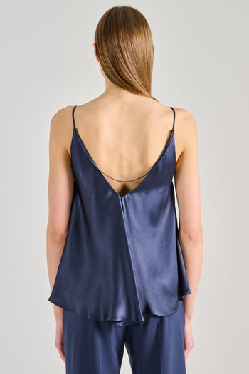 Semi-Couture Top Marina Cotone Blu - 5