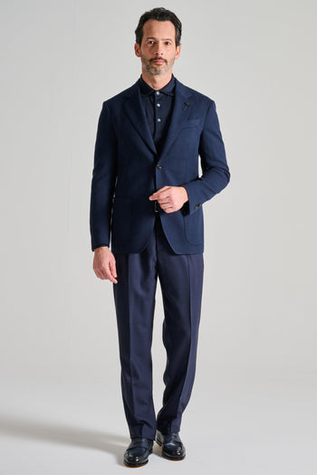 Giacca Roma Tessuto Blu - 2