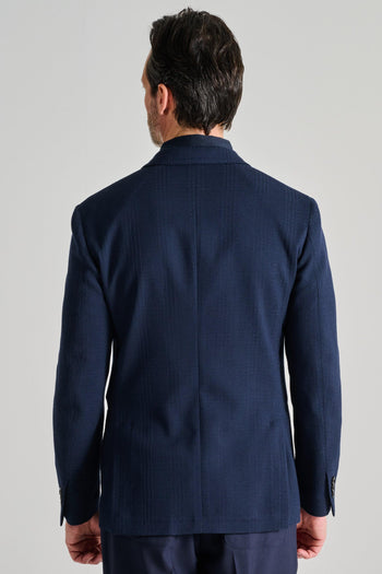 Giacca Roma Tessuto Blu - 3