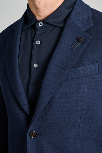 Giacca Roma Tessuto Blu - 4
