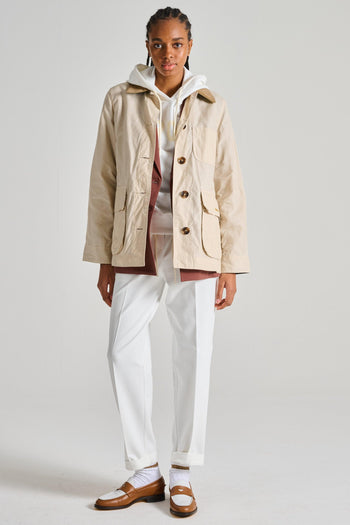 Giubbotto Averie Impermeabile Beige - 4