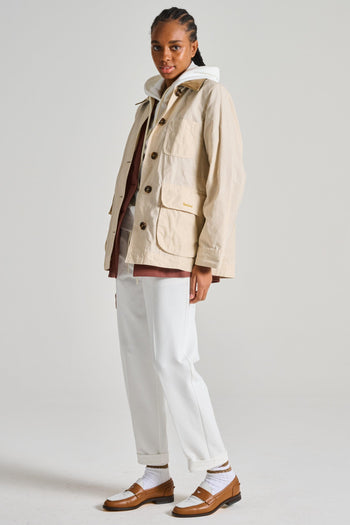 Giubbotto Averie Impermeabile Beige - 5