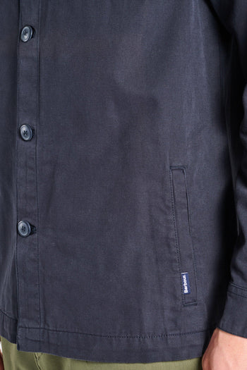 Giubbotto Overshirt Tessuto Blu - 5