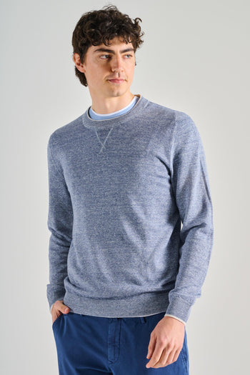 Maglia David ML Irlanda Bicolor Blu - 3