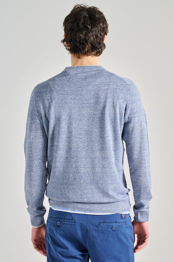 Maglia David ML Irlanda Bicolor Blu - 5