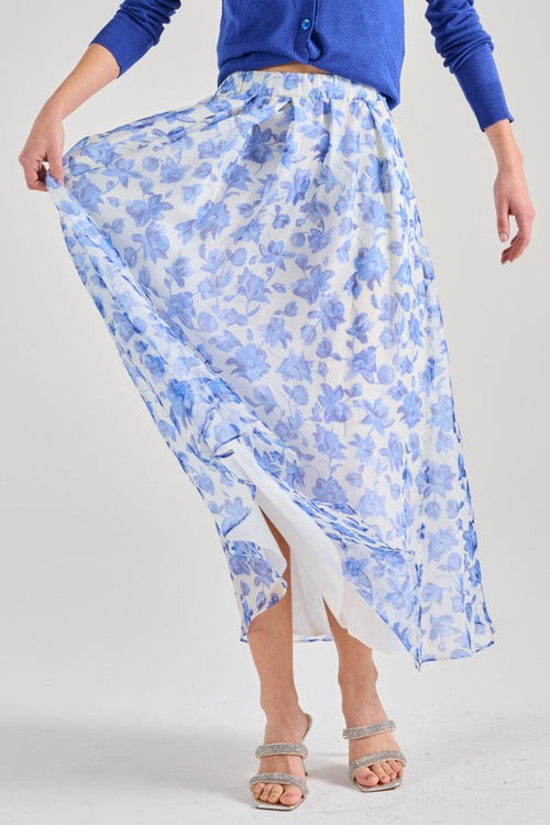 Max Mara Gonna Azzurro