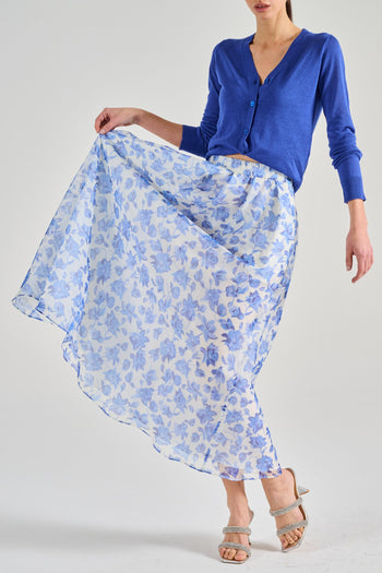 Max Mara Gonna Azzurro - 2