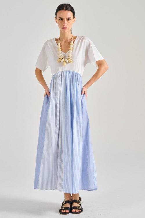 Max Mara Abito Jersey Bianco